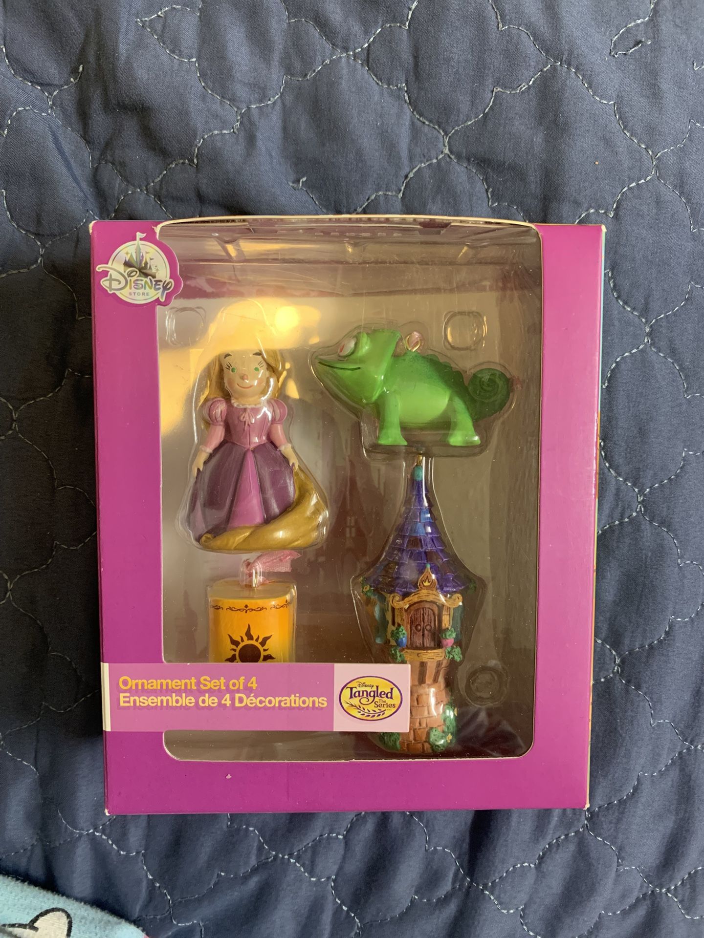 Ornament Set of 4 - Disney Tangled- New