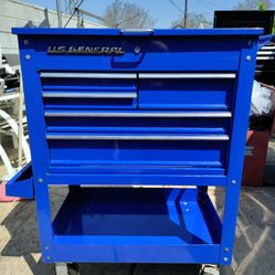 US General 5 Drawers Tool Box 2 Keys 