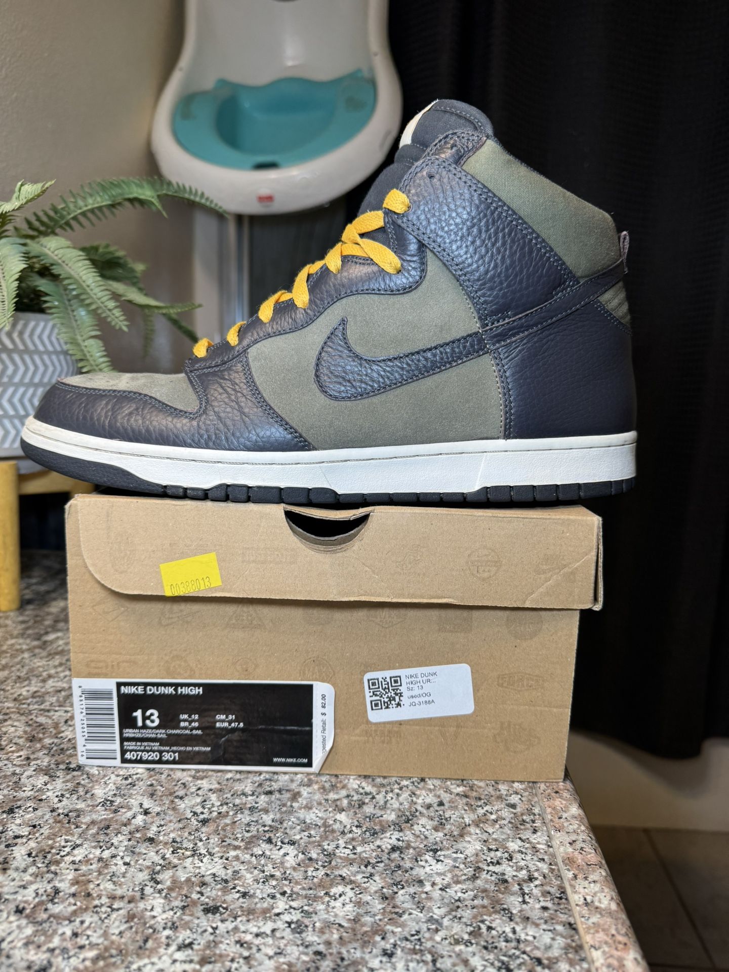 Nike Dunk High Urban Haze