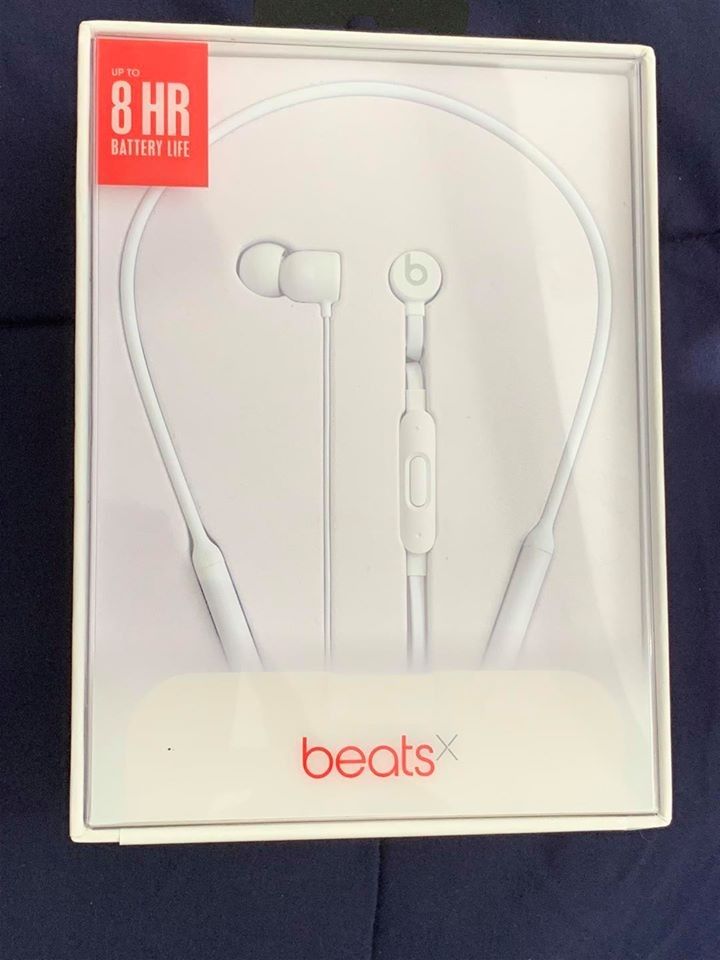 Beats by Dr. Dre - BeatsX Earphones - White NEW