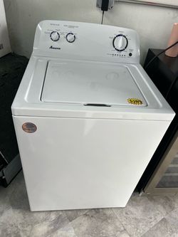 Amana Top Load Washing Machine White