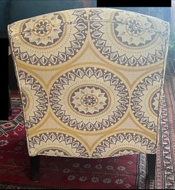 Pier 1 Frankie Gold armchair