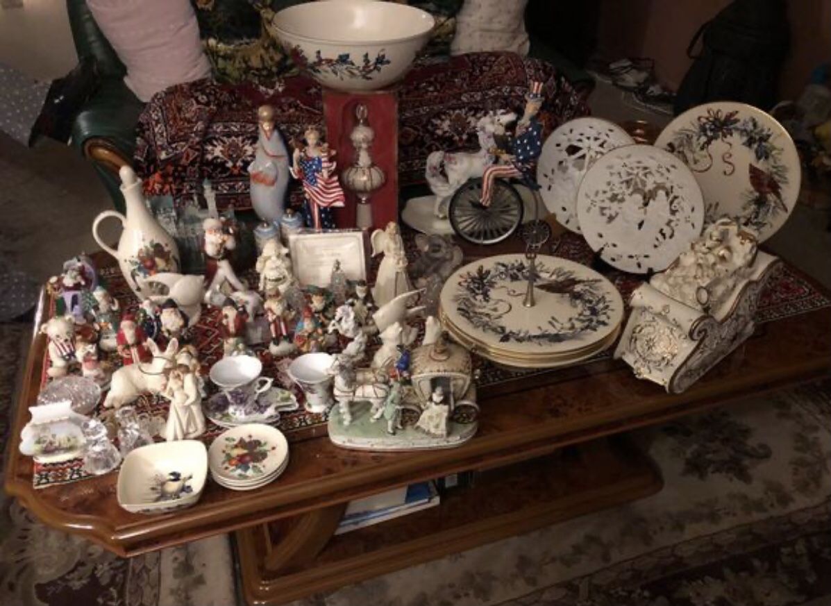 Various Antique China Many Boxes!