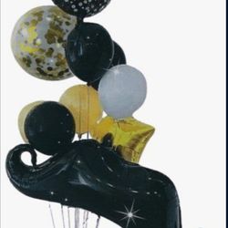 Mustache Bouquet  balloons