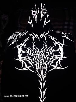 A VILE LIFE XL hoodie (Black)