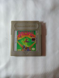 Baseball for gameboy