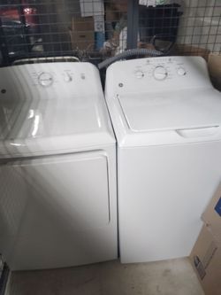 GE Top Load Washer and Dryer Set