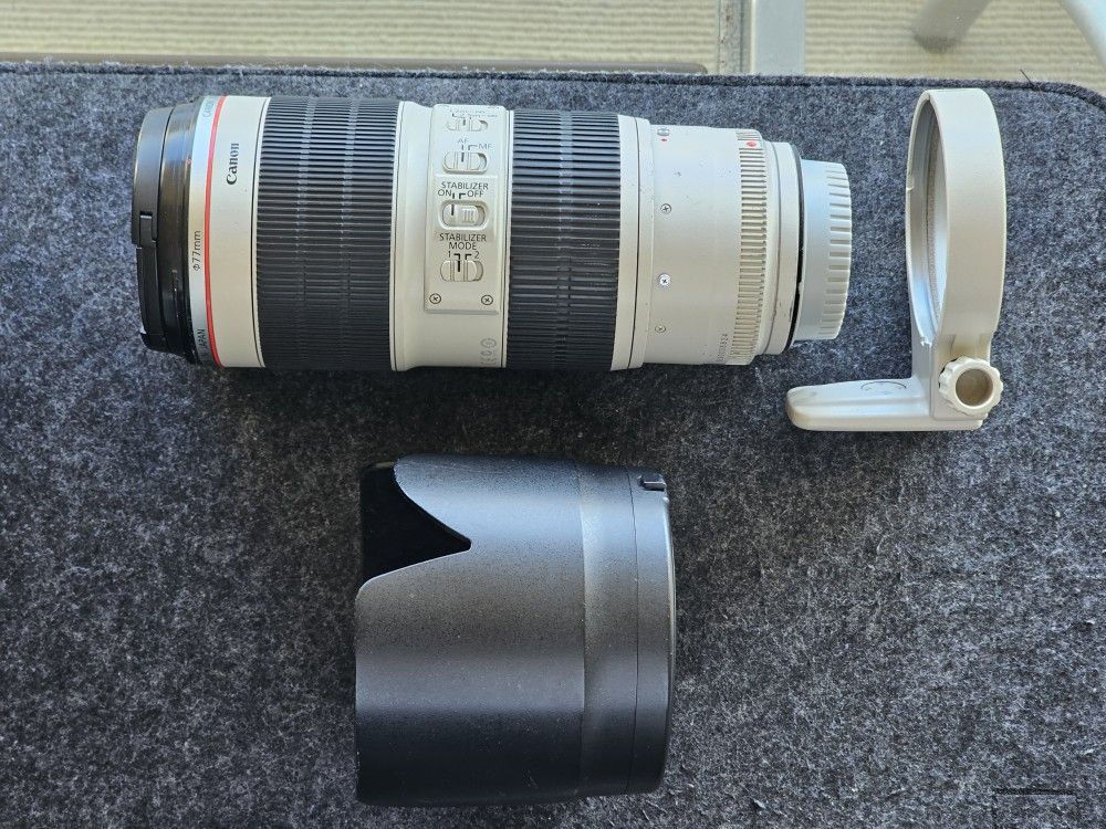 Excellent Canon EF 70-200mm Mkii F 2.8 L IS Lens