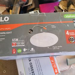 3 Boxes Of Halo 5/6" 65watt