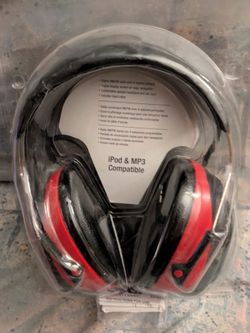 SAS Safely digital earmuff hearing protection 25 decibel   a/f radio New