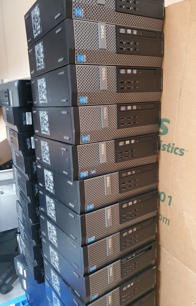 Dell Optiplex 9020 MiniPC Computer Desktop Tower, Intel Quad-Core i7 Processor 4th Generation, 8GB RAM, No HDD Hard Drive, $60 Each