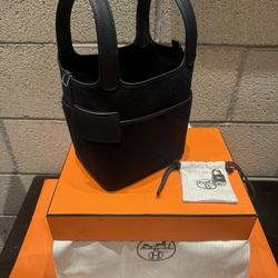 Brand New Hermes Picotin Cargo Black 