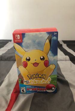 Nintendo Switch Lets Go Pikachu + Pokeball Go Plus