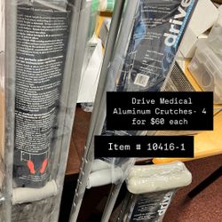 4 Pairs Of Drive Crutches For $60 Each