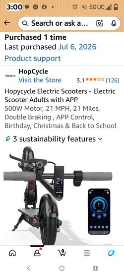 Electric scooter