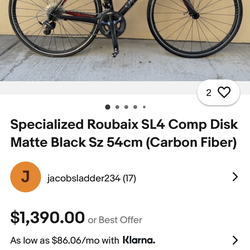 Specialized Road Bike In Napa,ca