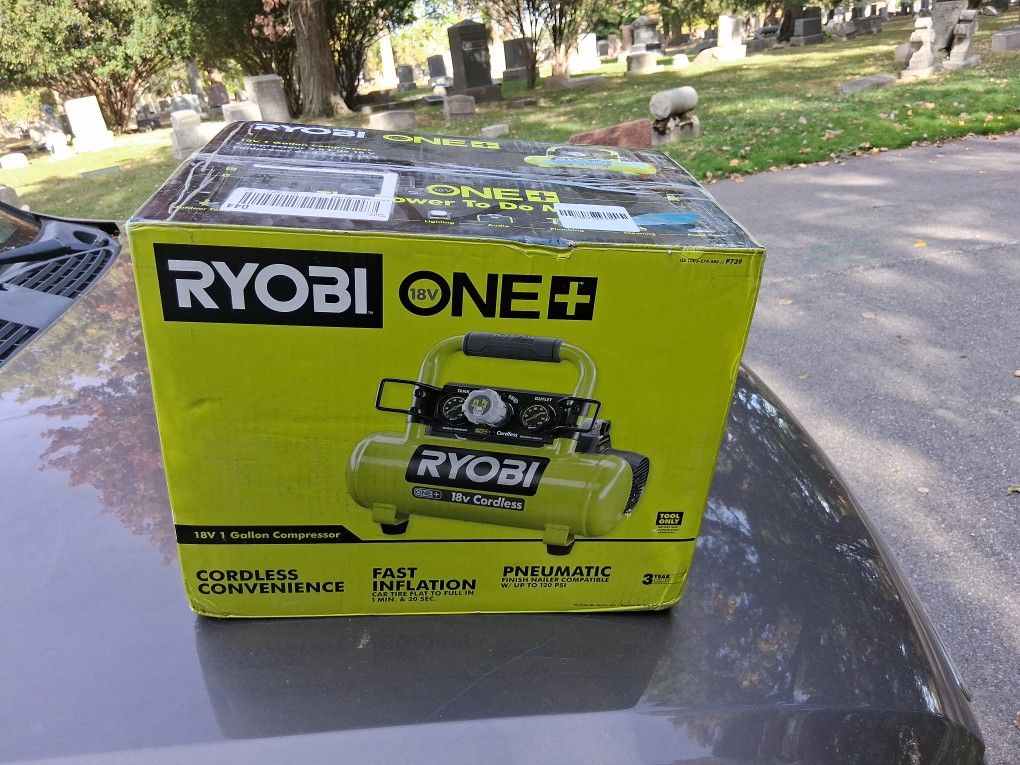 Ryobi One 18v 1 Gallon Compressor