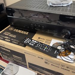Home Theater - Yamaha TSR-5830 Receiver + Energy 5.1 eeSpeakers+ Wall and ceiling mount Bracket