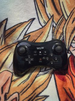 Black Nintendo Wii U Pro Controller