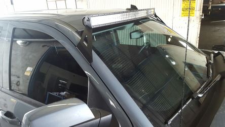 Led light bars curved and straight bar brackets and wire harness