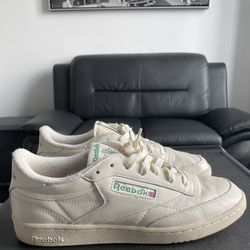 Reebok Club C 85 Vintage Chalk / Paperwhite /Green | Women 11 | Men 9.5