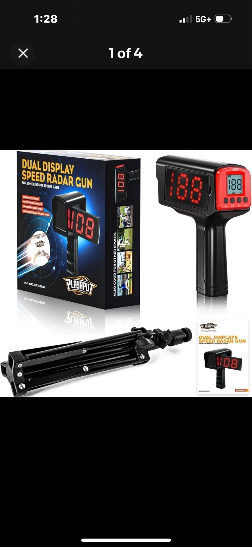 Post Speed Radar Gun