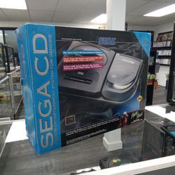 Sega CD Model 2 Complete In Box *Like New*