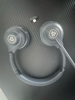JLab Wireless Office Headset with Boom Mic & USB Receiver