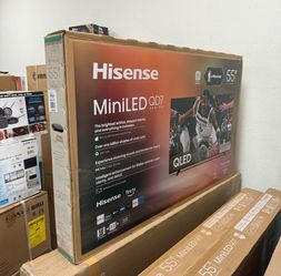 55QD75SFC 55” Hisense smart 4k Qled hdr tv