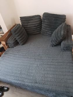 Sofa #sofabed #couch #loveseat #grey