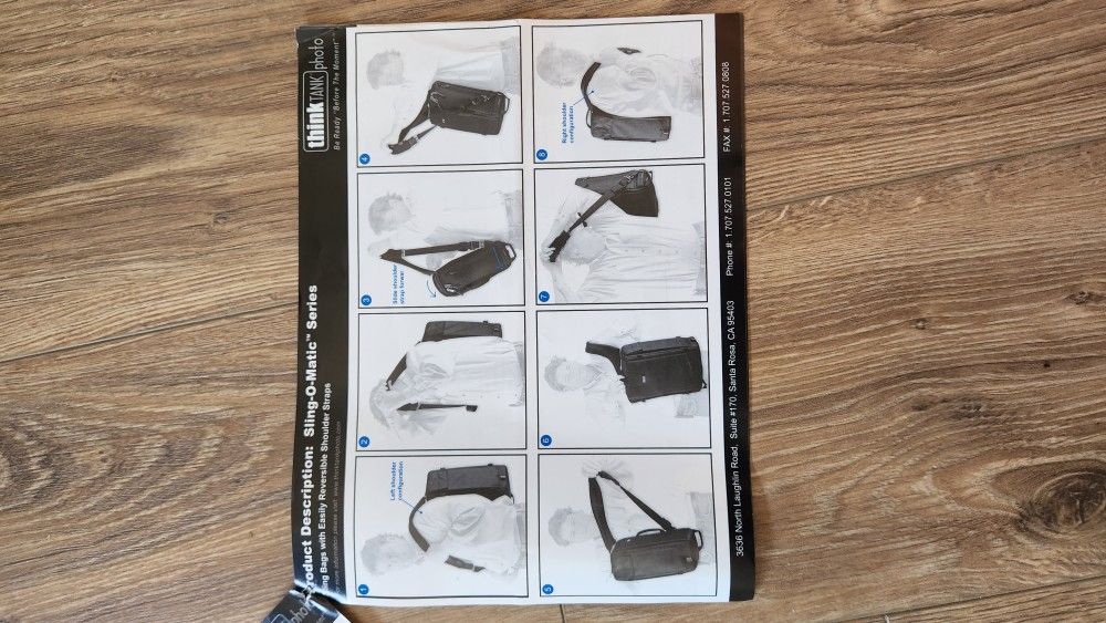 Think Tank Photo Sling-O-Matic 30 Sling Camera Bag (Black) for Sale in