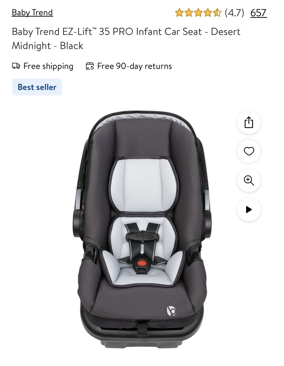 Trend Ally 35 Baby Trend 35 Car Seat Infant Seat Ally 35 Baby Trend  Universal Car Seat Base Baby Trend EZ Lift*