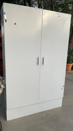 Metal gabinet two doors