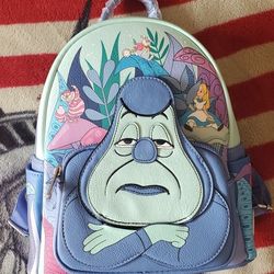 Disney Parks Alice In Wonderland Loungefly Mini Backpack- NWT