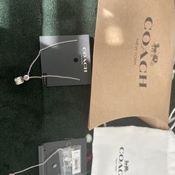 Gorgeous Coach necklaces for Sale. 1 For $30 Or Both For $60 or OBO.