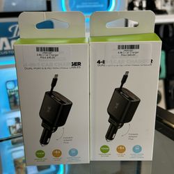 4-IN-1 Car Charger