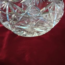 Antique Crystal Basket