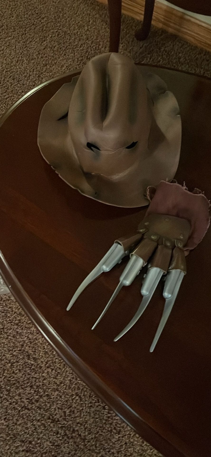 Freddy Krueger Hat And Glove Fingers