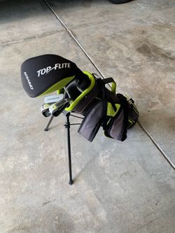 Kids Golf Clubs and Bag