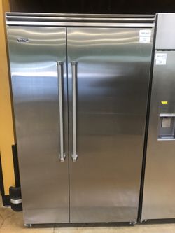 Viking refrigerator 48 inch built in