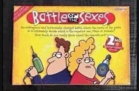 Battle of the Sexes 2nd Edition Board Game just $5 