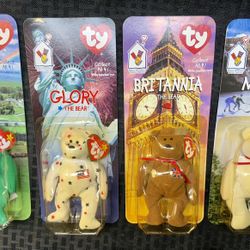 RARE SEALED 1999 TY McDonald’s Beanie Babies Full Complete Set With 1993 Tags w/ Additional Errors - Erin, Glory, Britannia, and Maple! 