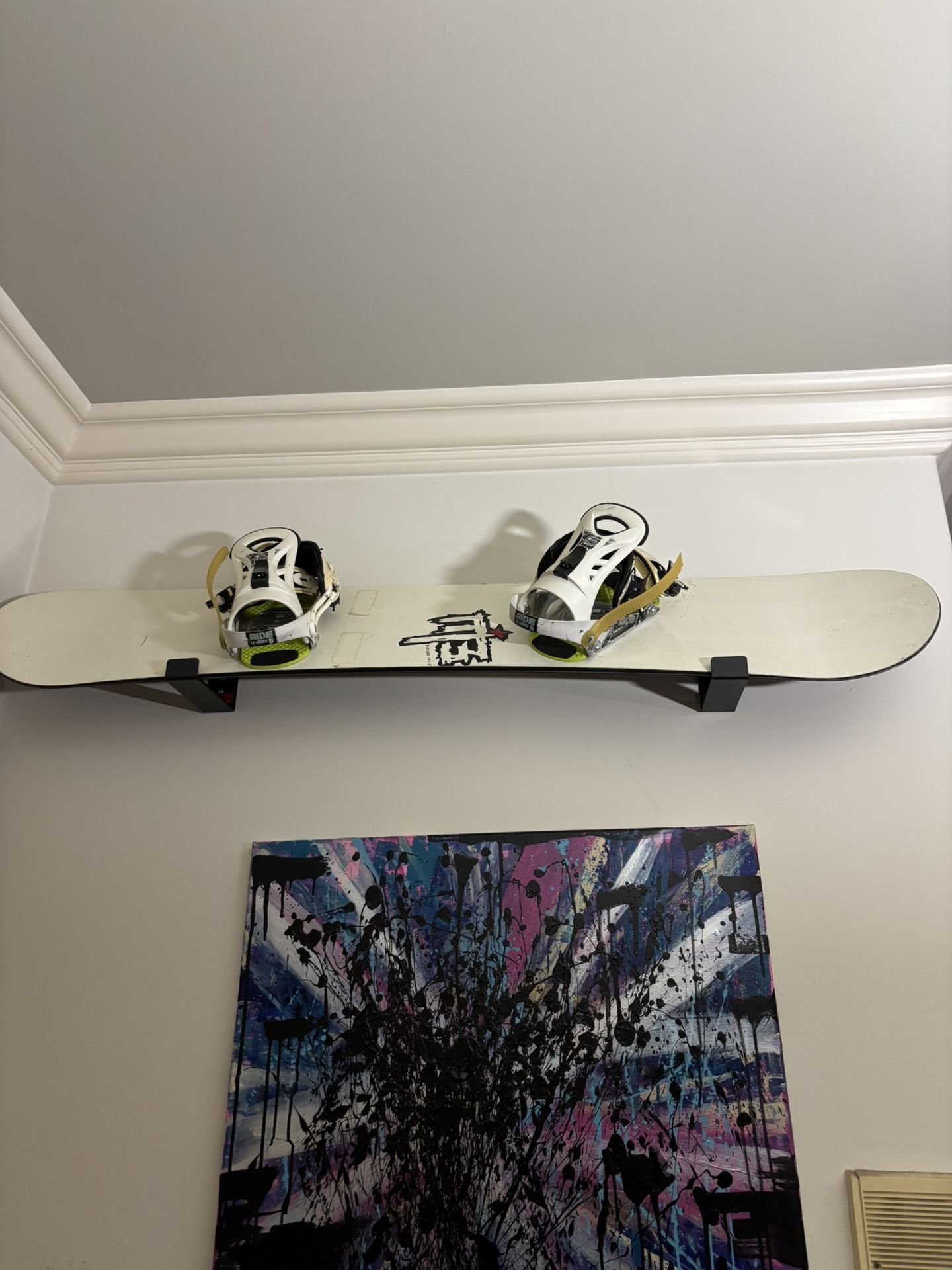 M3 Snowboard With Burton Bindings