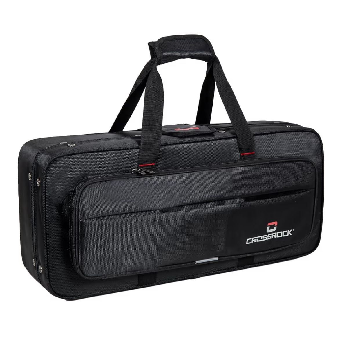 NEW In Box! Crossrock Lightweight Foam Case for Alto Saxophone | Oxford Exterior, Plush Interior, Backpack Strap