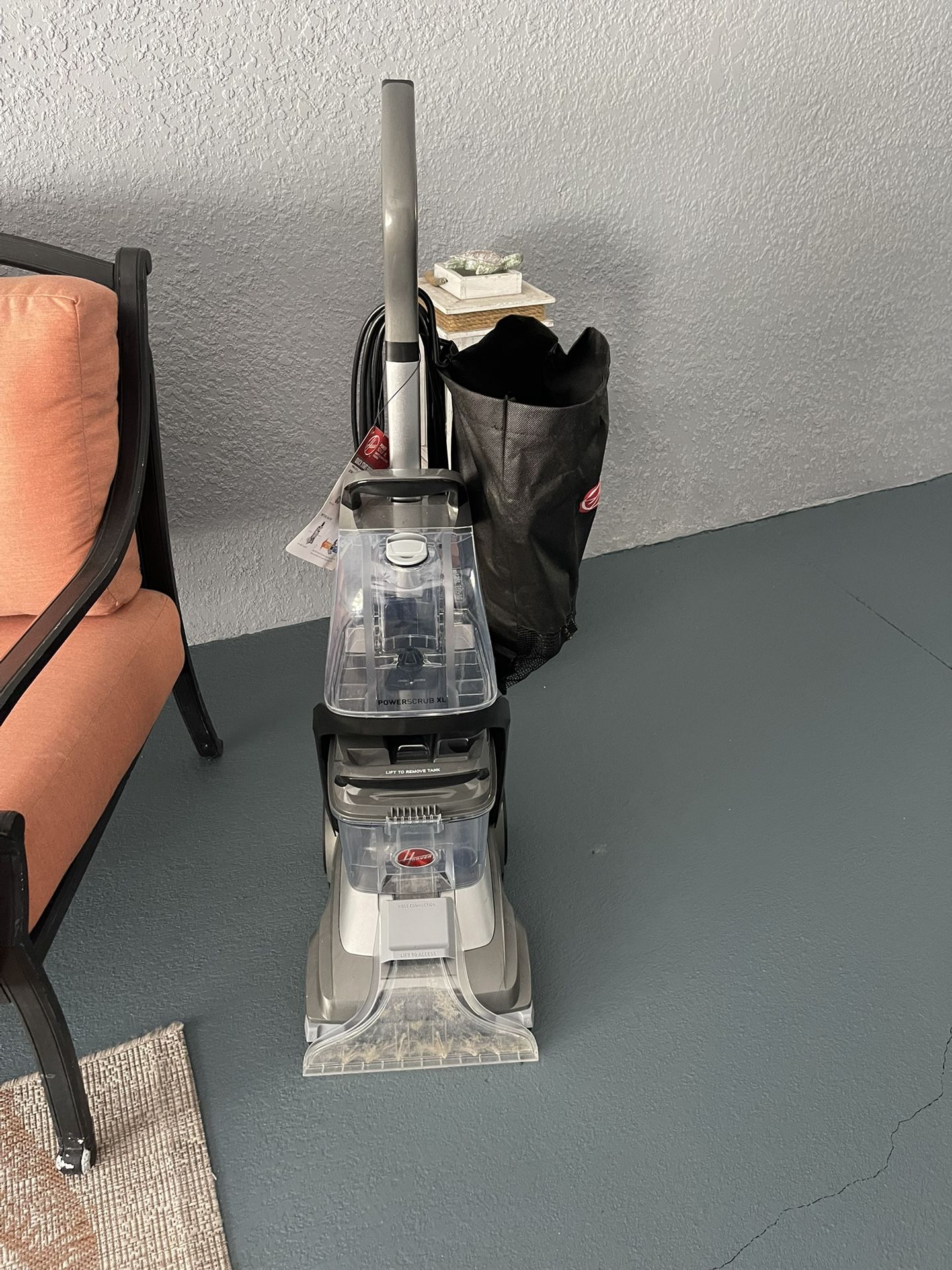 Hoover Carpet Cleaner W/attachments Used Only Once