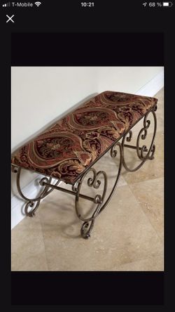 Iron Bench $100