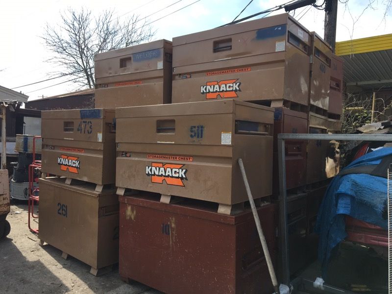 Knaack and Jobox Gang Boxes