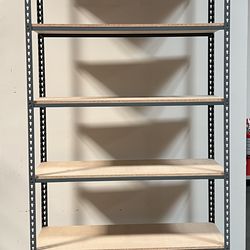 6 Tier Heavy Duty Industrial Shelving 48”x24”x96” - 8ft tall storage rack