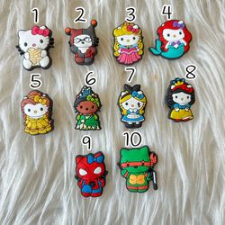 Hello Kitty Croc Charms