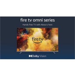 Amazon Fire TV 65" Omni Series 4K UHD smart TV with Dolby Vision, hands-free with Alexa